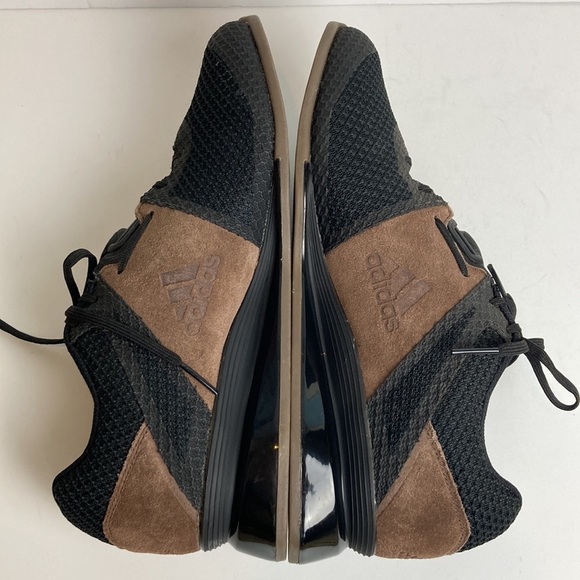 adidas Leistung 16 II BOA Weightlifting Shoes Sz 11 Black Suede Gym CrossFit - Picture 14 of 16